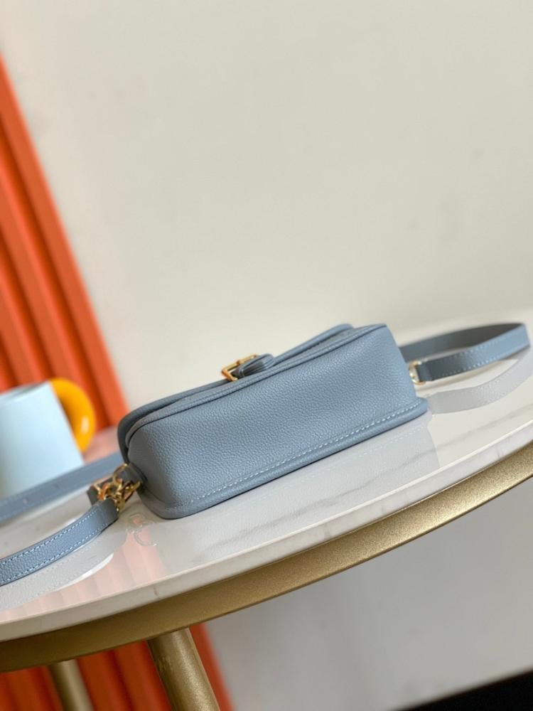 Diane Monogram Leather Shoulder Bag