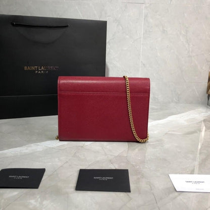 Luxury Stylish Black Leather Top Handle Bag