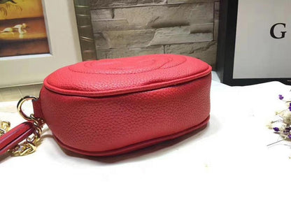 Italian-Inspired Stylish Pink Crossbody Bag