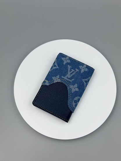 Alma Monogram Calfskin Wallet