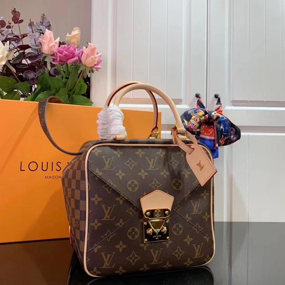 Luxury Leather Top Handle Bag
