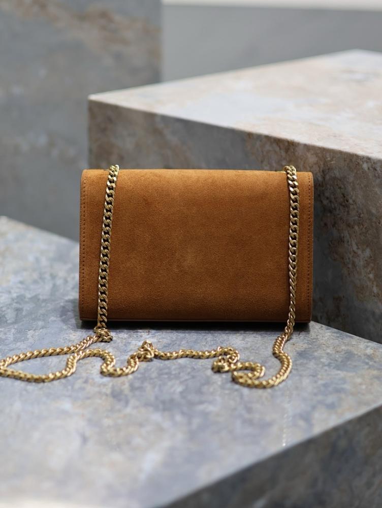 Italian-Inspired Stylish Gold Crossbody Bag