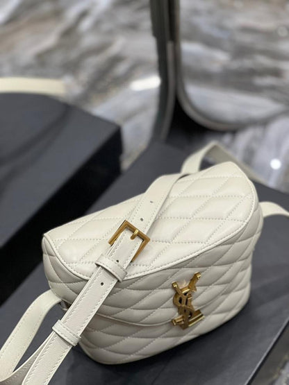 Alma Quilted Leather Top Handle Bag