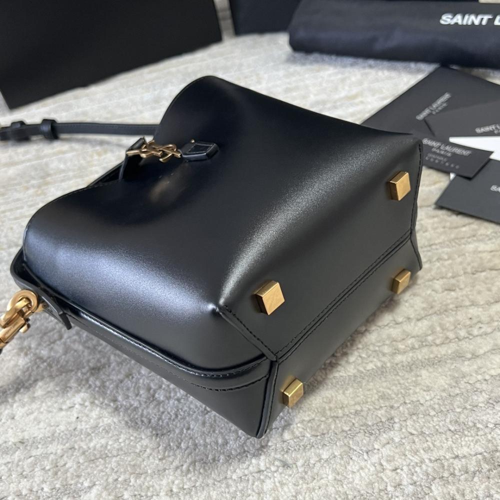 Leather Bucket Bag