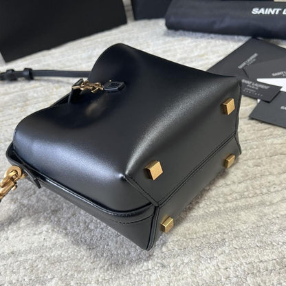 Leather Bucket Bag