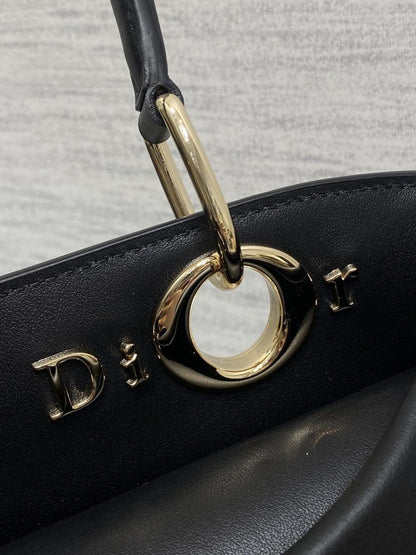 Luxury Leather Top Handle Bag
