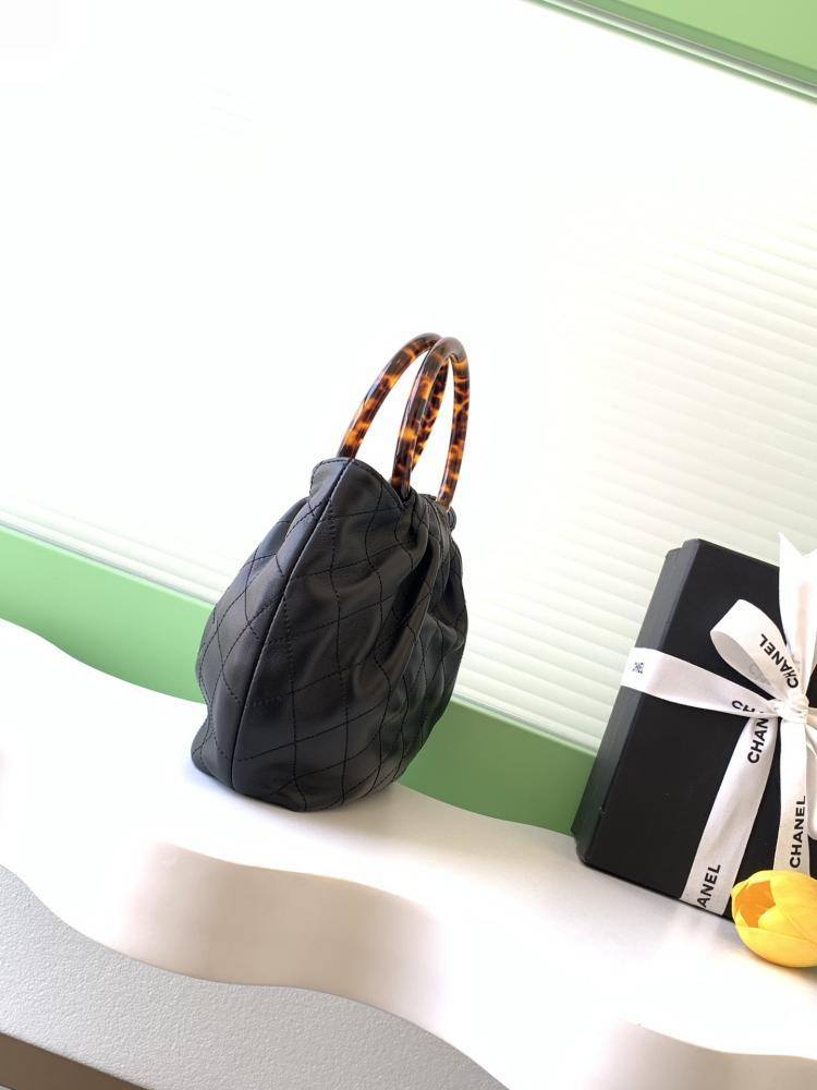 Lambskin Top Handle Bag