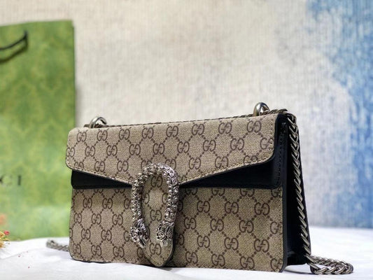 Alma Beige Canvas Top Handle Bag