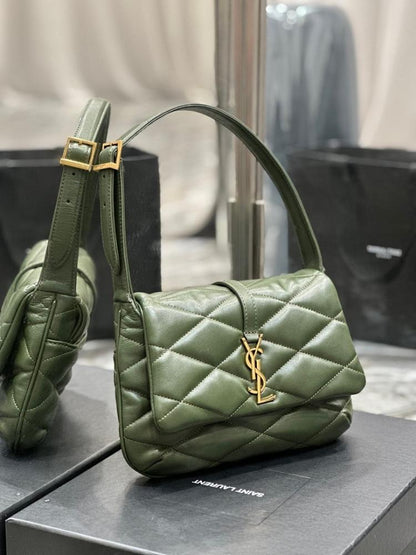 Classic Modern Quilted Leather Shoulder Bag