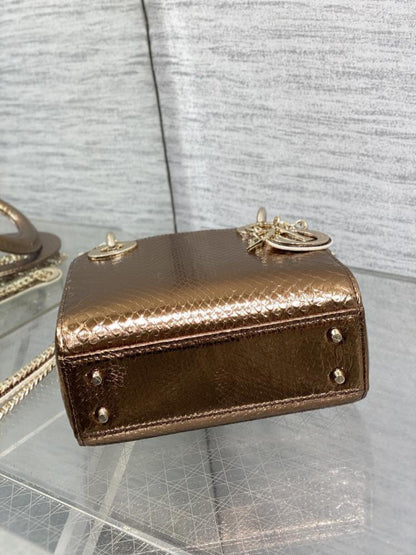 Leather Top Handle Bag