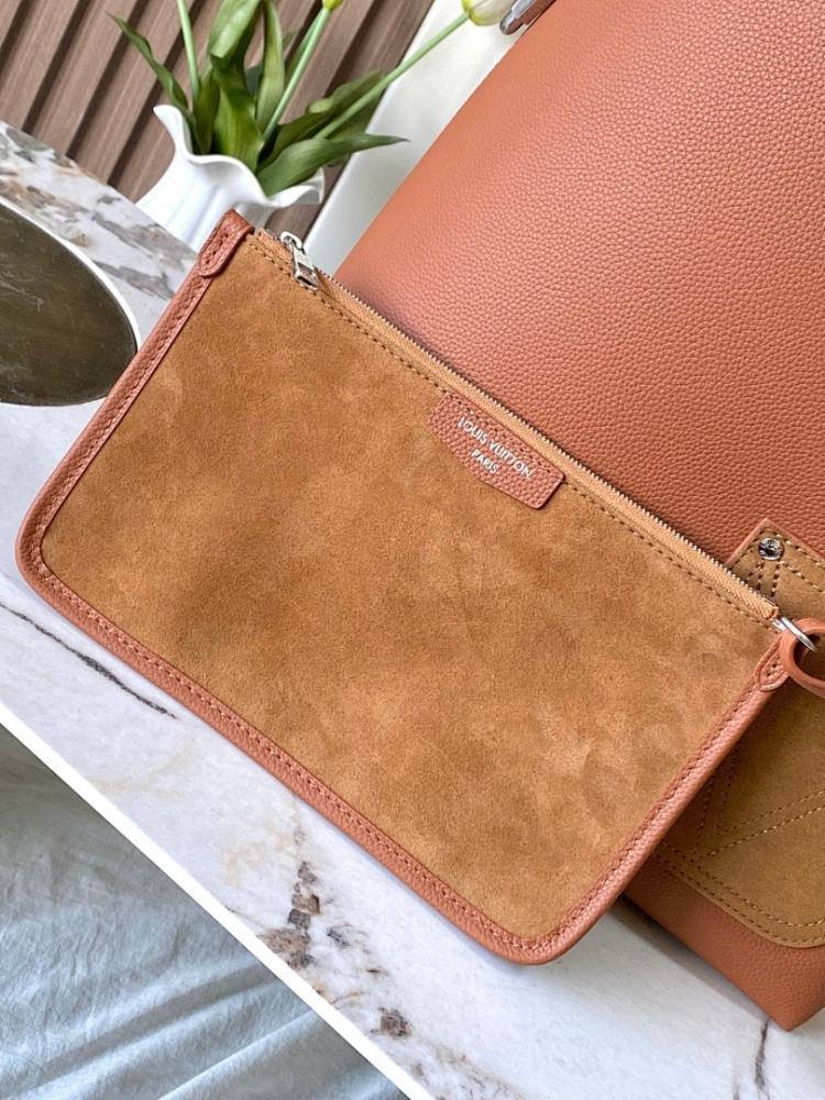 Stylish Refined Calfskin Hobo Bag