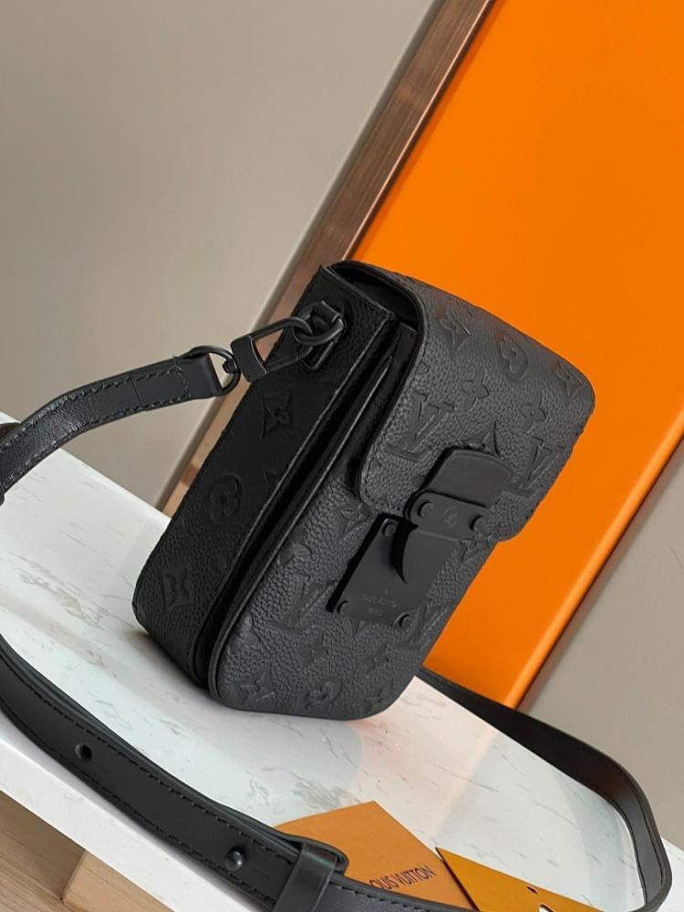 Stylish Refined Monogram Leather Crossbody Bag