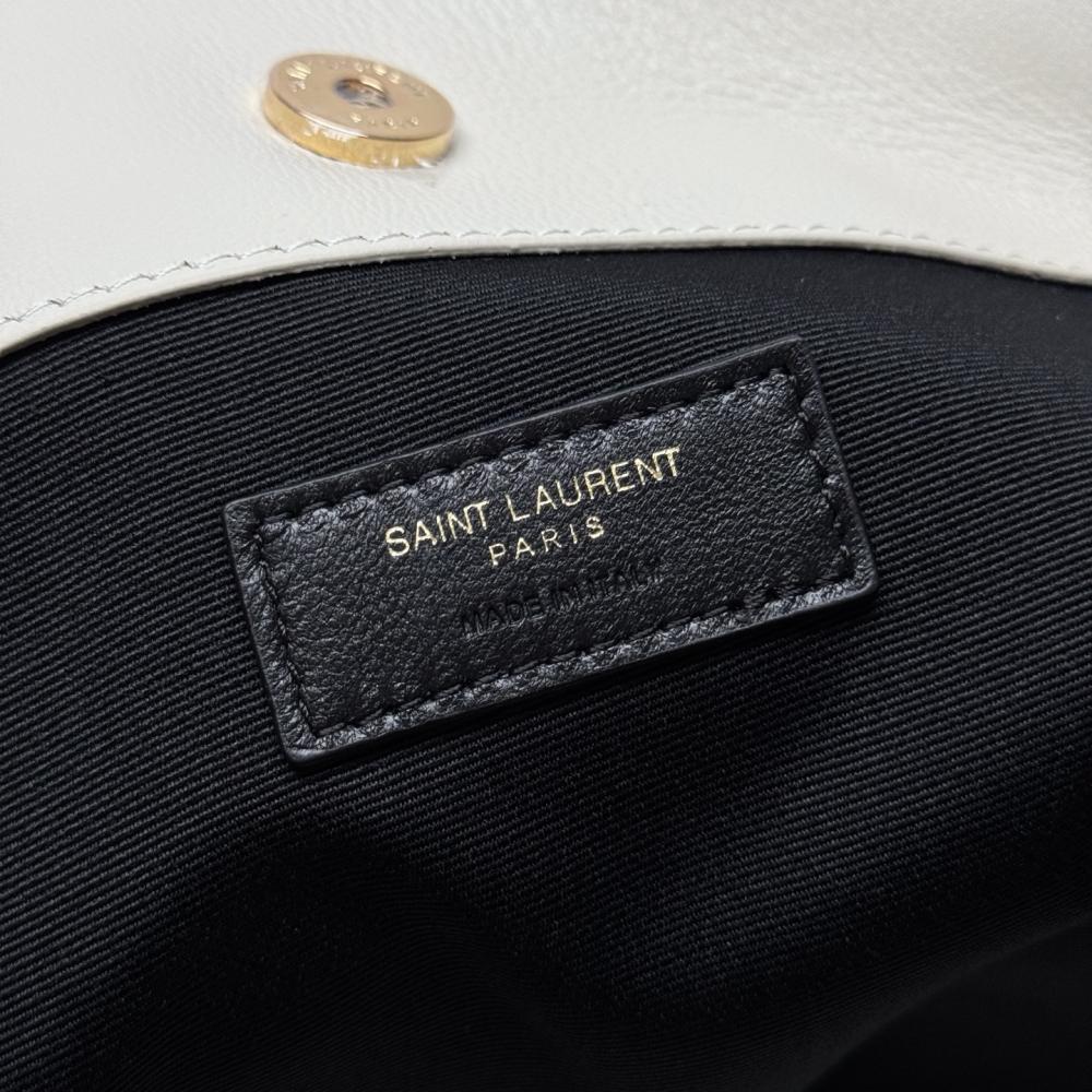 Gold Leather Shoulder Bag
