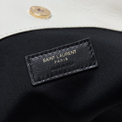 Gold Leather Shoulder Bag