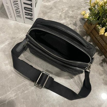 Modern Elegant Quilted Leather Shoulder Bag