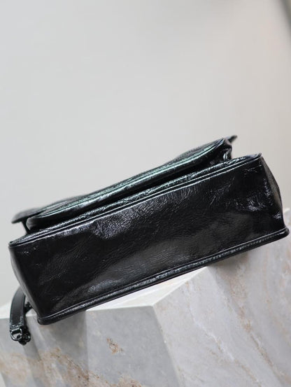 Leather Top Handle Bag