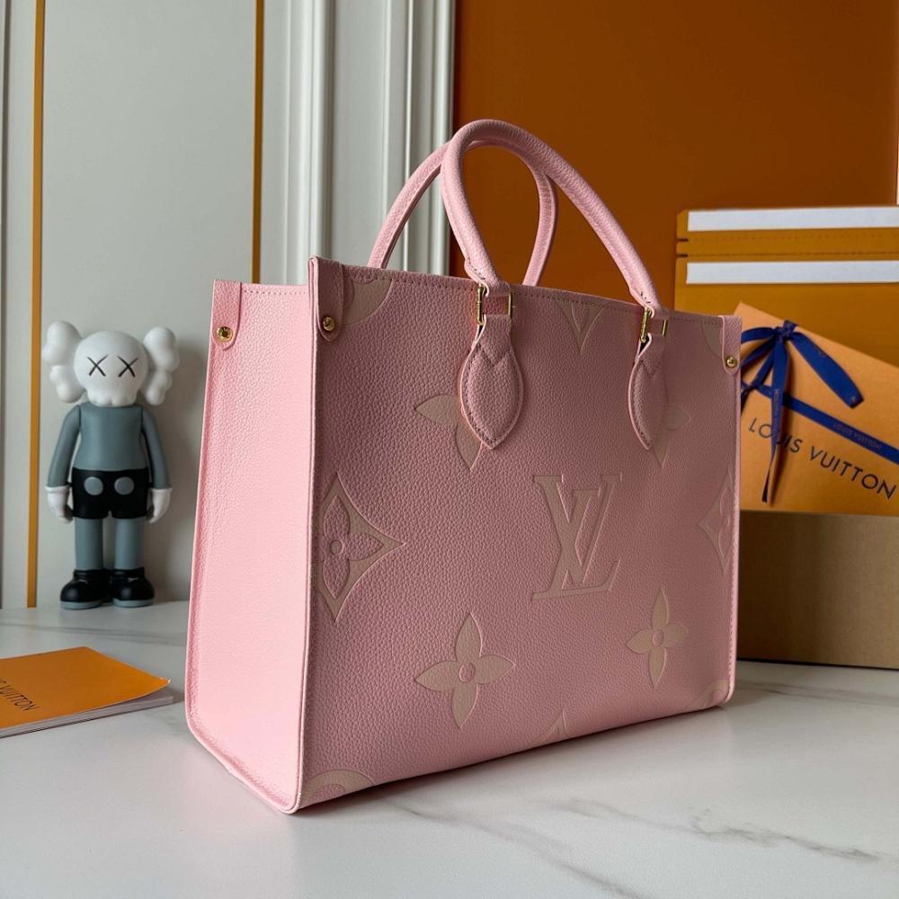 Luxury Elegant Monogram Leather Shoulder Bag