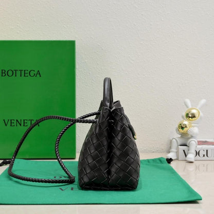 Woven Leather Shoulder Bag