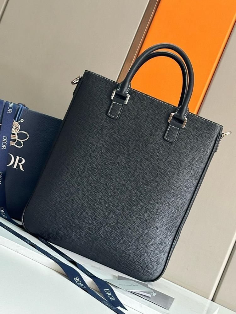 Classic Black Printed Leather Shoulder Bag – Limited Edition