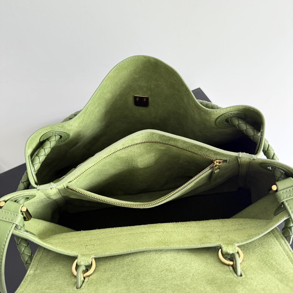 Leather Top Handle Bag