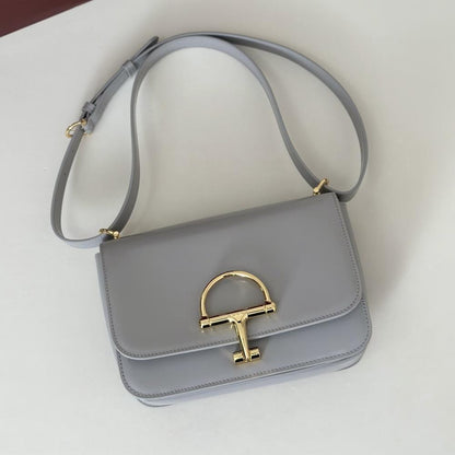 Leather Top Handle Bag