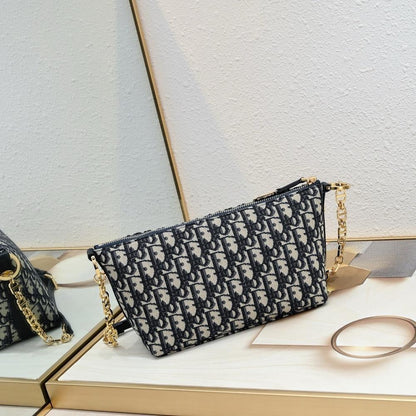 Elegant Stylish Black Studded Calfskin Shoulder Bag – Special Edition