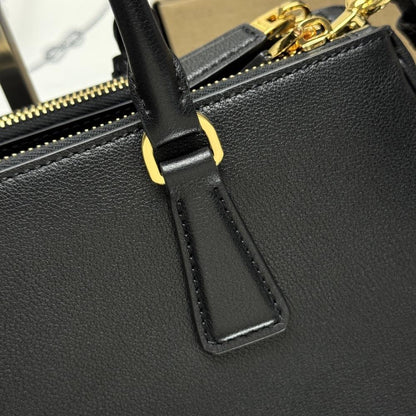Leather Top Handle Bag