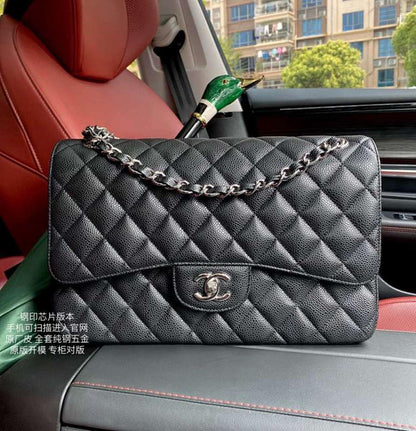 Gold Top Handle Bag