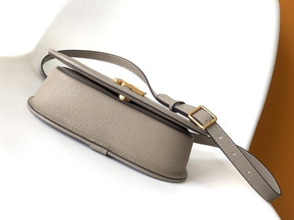 Leather Top Handle Bag