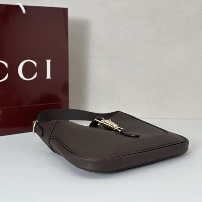 Elegant Leather Top Handle Bag