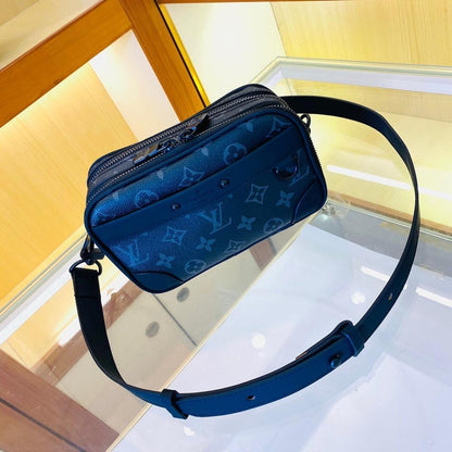 Stylish Premium Studded Calfskin Crossbody Bag