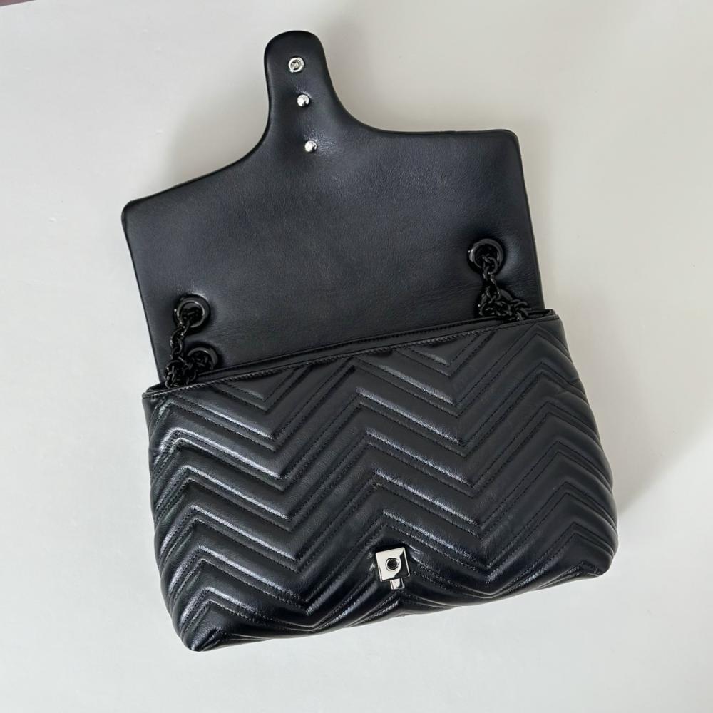 Leather Top Handle Bag
