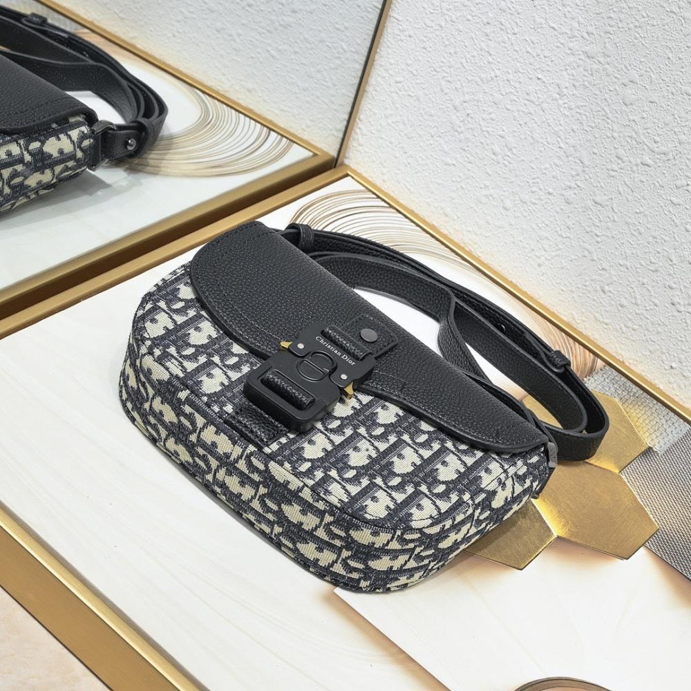 Stylish Premium Black Calfskin Shoulder Bag