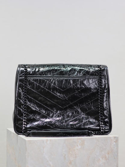 Leather Top Handle Bag