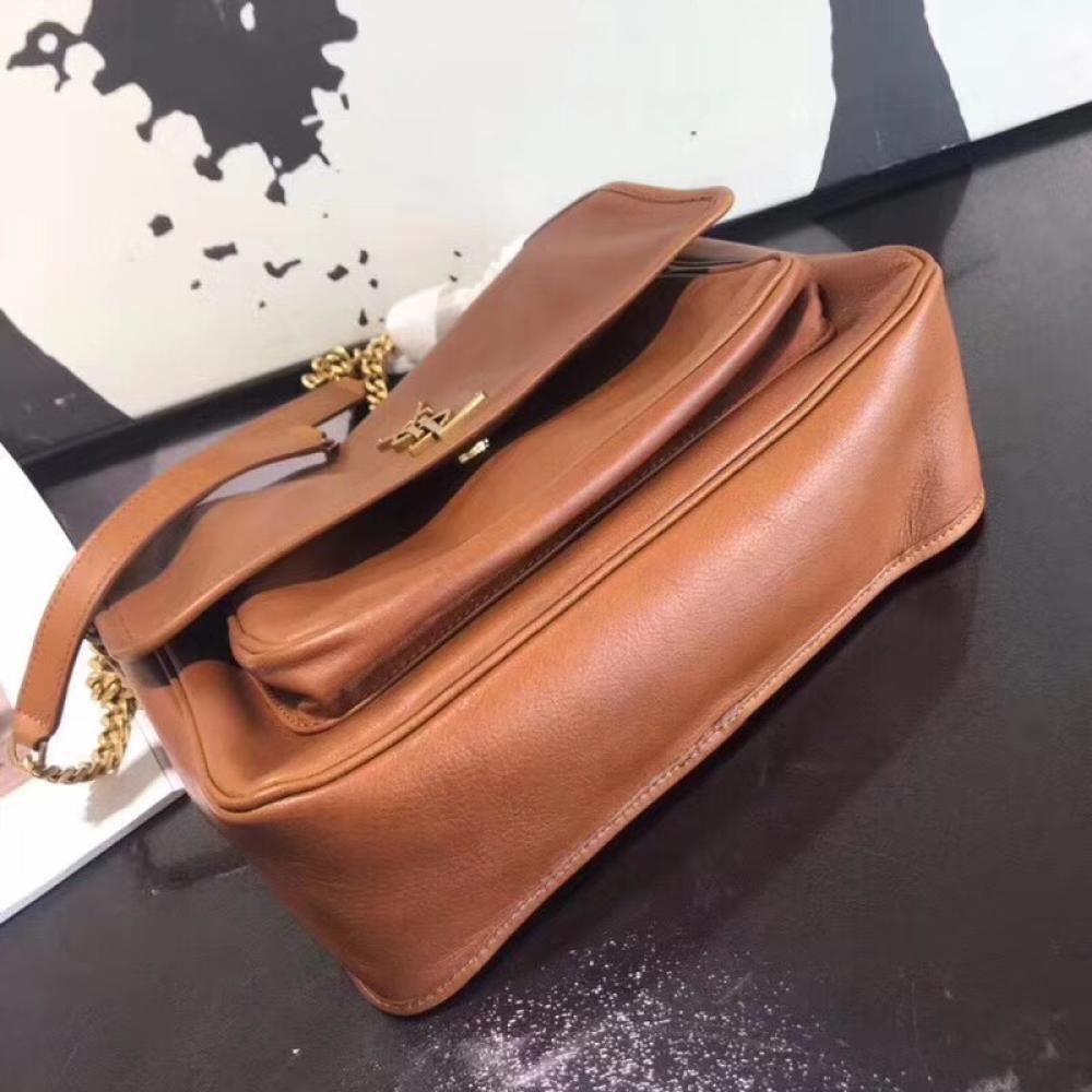 Leather Top Handle Bag