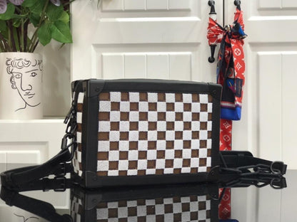 Leather Top Handle Bag