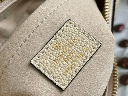 Modern Monogram Leather Shoulder Bag