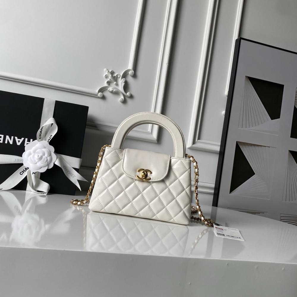 Leather Top Handle Bag