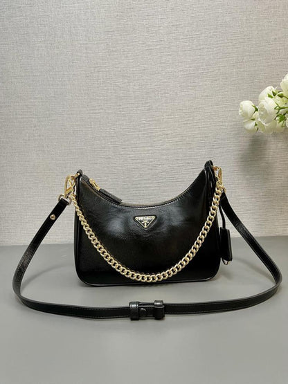 Leather Hobo Bag