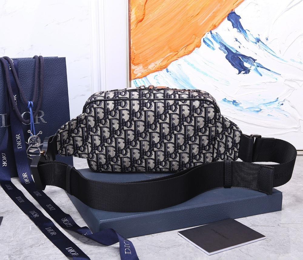 Elegant Refined Black Printed Calfskin Shoulder Bag