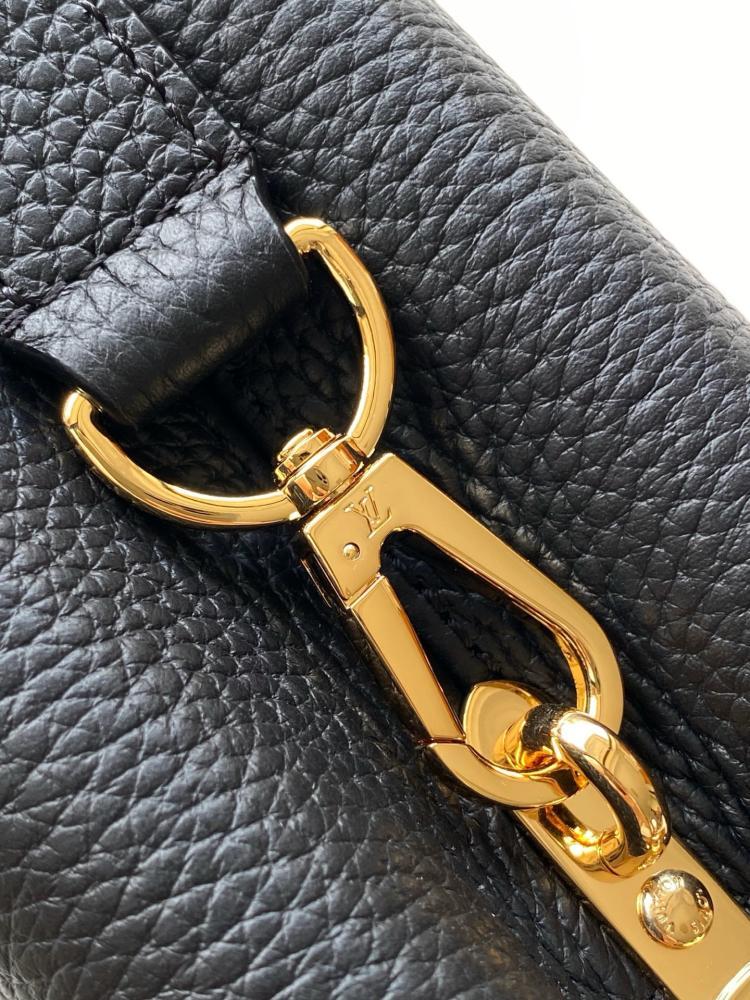 Leather Top Handle Bag
