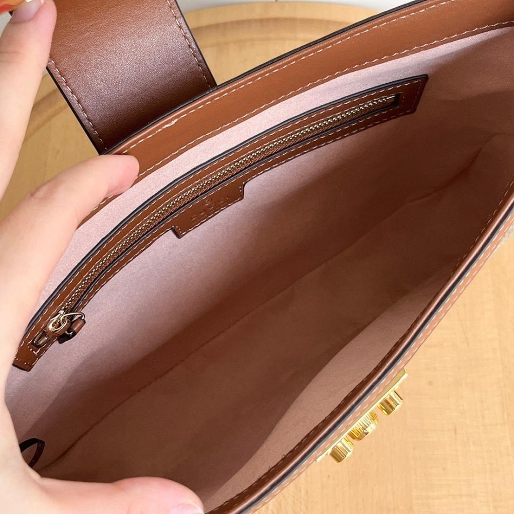 Padlock Gold Shoulder Bag
