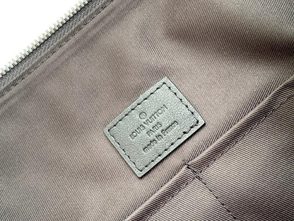 Modern Premium Silver Quilted Leather Top Handle Bag