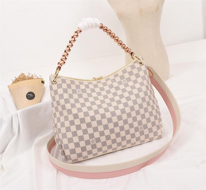 Luxury Stylish Woven Leather Hobo Bag