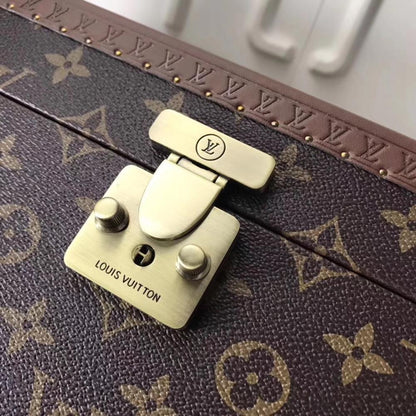 Leather Top Handle Bag