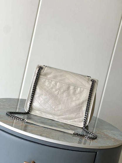 Leather Top Handle Bag