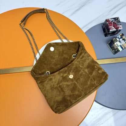 Suede Shoulder Bag