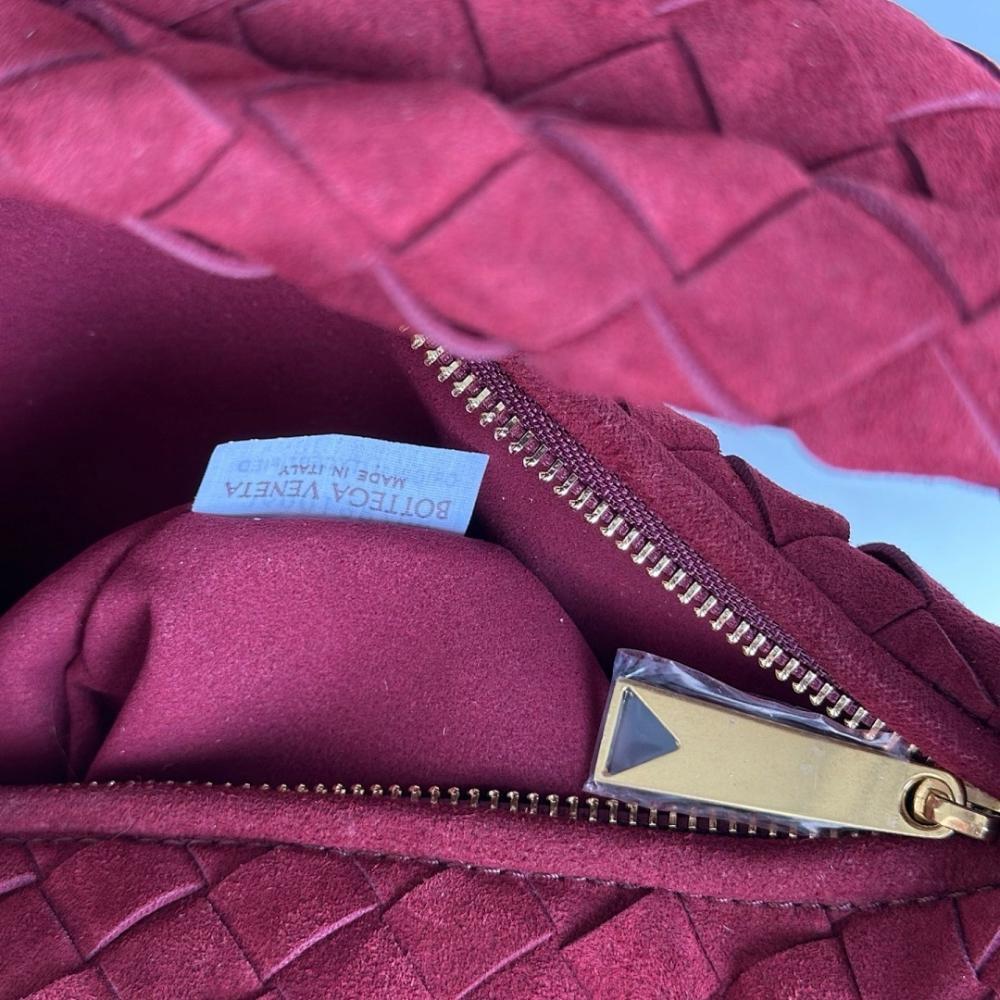 Jodie Woven Suede Shoulder Bag