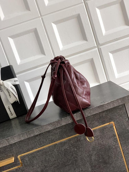 Leather Top Handle Bag