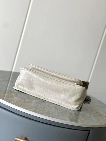 Leather Top Handle Bag